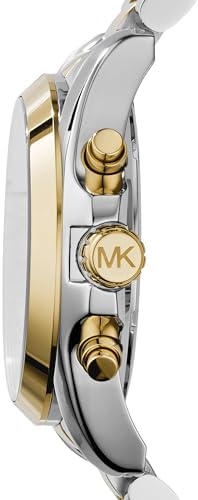 Michael Kors Bradshaw Womens Watch  Stainless Steel Chronograph Watch for Women with Steel or Leather Band