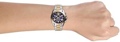 Michael Kors Bradshaw Womens Watch  Stainless Steel Chronograph Watch for Women with Steel or Leather Band