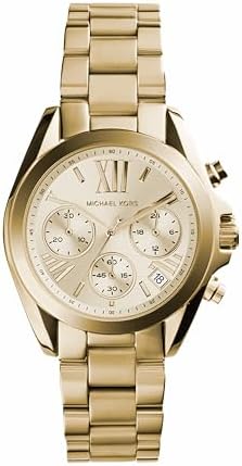 Michael Kors Bradshaw Womens Watch  Stainless Steel Chronograph Watch for Women with Steel or Leather Band