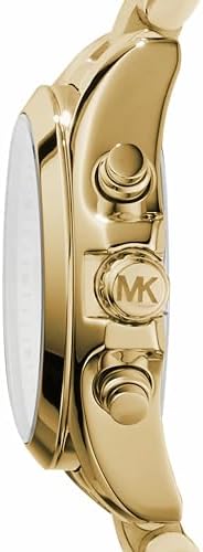 Michael Kors Bradshaw Womens Watch  Stainless Steel Chronograph Watch for Women with Steel or Leather Band