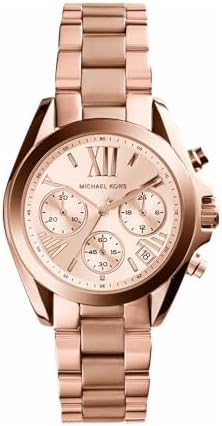 Michael Kors Bradshaw Womens Watch  Stainless Steel Chronograph Watch for Women with Steel or Leather Band