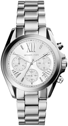 Michael Kors Bradshaw Womens Watch  Stainless Steel Chronograph Watch for Women with Steel or Leather Band