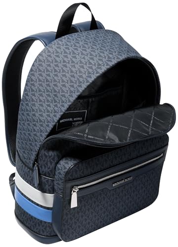 Michael Kors Mens Malone Backpack  Blue Multi  One Size