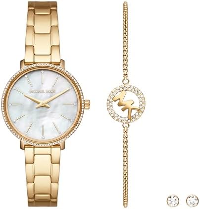 Michael Kors Pyper Womens Watch  Stainless Steel Watch for Women with Steel  Leather  or Silicone Band
