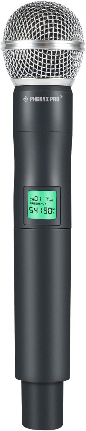 Micrófono inalámbrico profesional Phenyx Pro 541.9MHz UHF para PTU-5000/PTU-4000 (PWH-5-541.9)