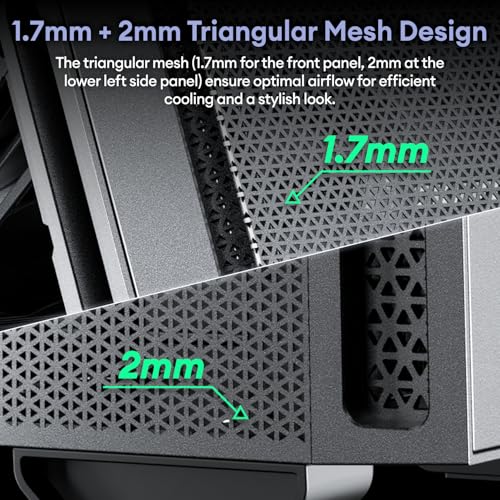 Micro ATX Case  4   120mm ARGB Non PWM Case Fans Pre Installed  MATX PC Case  Temper Glass Side Panel  with Type C  Black  Cypress 3 ARGB