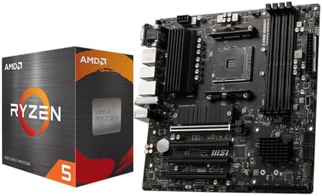 Micro Center AMD Ryzen 7 5800XT Desktop Processor with MSI MAG B550 Tomahawk MAX WiFi Gaming Motherboard  AM4  DDR4  PCIe 4 0  M 2  USB 3 2 Gen 2  Wi Fi 6E 