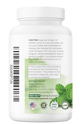 Micro Ingredients Chlorophyll Super Greens Complex   240 Veggie Capsules with Parsley  Moringa  Spirulina  Chlorella & More   Internal Deodorant  Detox & Immune Support   Gluten Free  No Additives