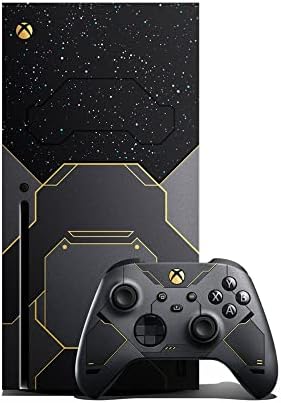 Microsoft 1TB Xbox Series X Halo Infinite Limited Edition Bundle   Backward Compatible with Thousands of Games  16GB GDDR6 Memory  4K UHD Blu Ray  Up to 8K HDR