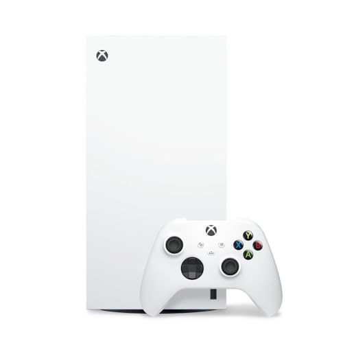 Microsoft EP2 00692 Xbox Series X 1TB All Digital Console  Disc Free Gaming    Robot White with Dual Controller  Robot White & Carbon Black  Bundle with 3 YR CPS Enhanced Protection Pack