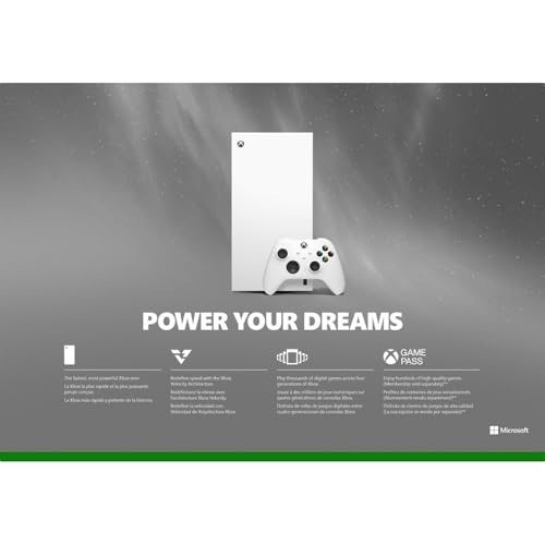 Microsoft EP2 00692 Xbox Series X 1TB All Digital Console  Disc Free Gaming    Robot White with Dual Controller  Robot White & Carbon Black  Bundle with 3 YR CPS Enhanced Protection Pack