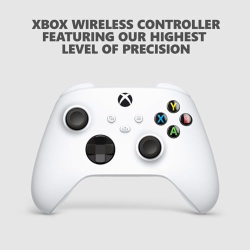 Microsoft EP2 00692 Xbox Series X 1TB All Digital Console  Disc Free Gaming    Robot White with Dual Controller  Robot White & Carbon Black  Bundle with 3 YR CPS Enhanced Protection Pack