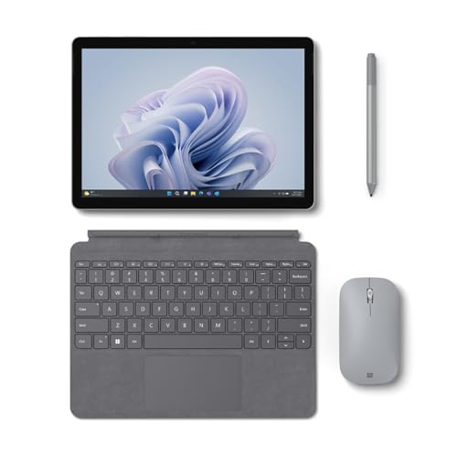 Microsoft Tablet Surface Go 4 de 10,5" - 8 GB - 128 GB de almacenamiento - Windows 11 Pro - Platino