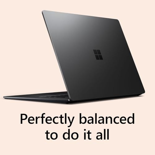 Microsoft Surface Laptop 5 Laptop  13 5 2K Touchscreen  Intel 10 Core i7 1265U  16GB 6400MHz RAM  1TB SSD  IST Active Pen  18 Hr Battery Life  Backlit  Wi Fi 6  Webcam  Win 11 Pro w/AI Copilot  Black