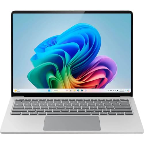 Microsoft Surface Laptop (2024), Windows 11 Copilot+ PC, pantalla táctil de 13.8 pulgadas, Snapdragon X Plus (10 núcleos), 16 GB de RAM, almacenamiento SSD de 512 GB, platino
