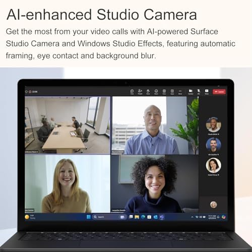 Microsoft Surface Laptop 6 AI PC for Business  13 5 2K  Touchscreen  Intel 16 Core Ultra 7 165H  > i7 1355U   16GB DDR5  1TB SSD   18 5 Hr Long Battery Life  Backlit  IR Webcam  IST HUB  Win 11 Pro