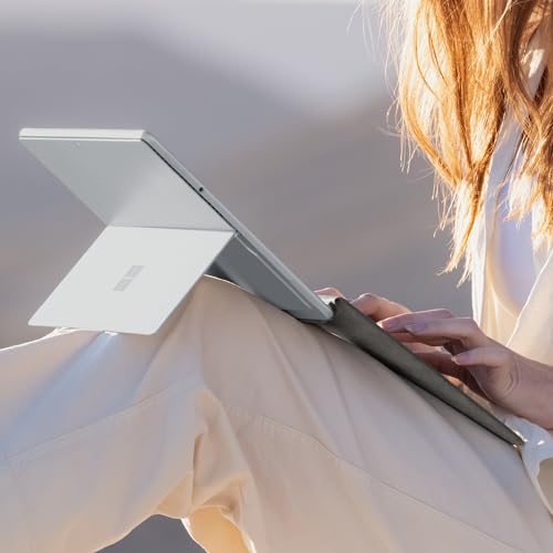 Microsoft Surface Pro Keyboard with Slim Pen 2 Bundle for Pro Copilot   11th Edition   Pro 9 and Pro 8  Alcantara Material  Black