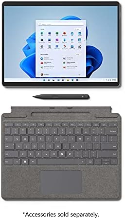 Microsoft Surface Pro 8 13 Touchscreen   Intel  Evo Platform Core  i7 16GB Memory   256GB SSD   Device Only   Platinum  Latest Model   Renewed 