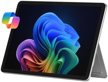 Microsoft Surface Pro 2 en 1 Laptop/Tablet (2025), Windows 11 Copilot+ PC, pantalla táctil de 12 pulgadas, Snapdragon X Plus (8 núcleos), 16 GB de RAM, 256 GB de almacenamiento, Platino