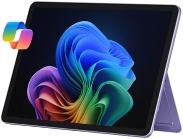 Microsoft Surface Pro 2 en 1 Laptop/Tablet (2025), Windows 11 Copilot+ PC, pantalla táctil de 12 pulgadas, Snapdragon X Plus (8 núcleos), 16 GB de RAM, 256 GB de almacenamiento, Platino
