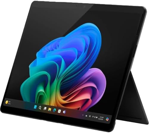 Microsoft Surface Pro 2 in 1 Laptop/Tablet  2024   13 OLED Touchscreen Display  16GB RAM  512GB Storage   Windows 11 Copilot  PC  Snapdragon X Elite  12 Core   Black
