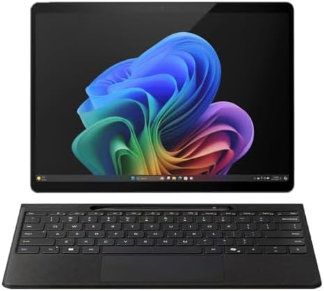 Microsoft Surface Pro 2 in 1 Laptop/Tablet  2024   13 OLED Touchscreen Display  16GB RAM  512GB Storage   Windows 11 Copilot  PC  Snapdragon X Elite  12 Core   Black