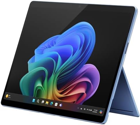 Microsoft Surface Pro 2 in 1 Laptop/Tablet  2024   Windows 11 Copilot  PC  13 Touchscreen OLED Display  Snapdragon X Elite  12 Core   16GB RAM  256GB Storage  Black  Amazon Exclusive