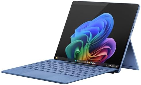Microsoft Surface Pro 13 inch LCD PixelSense Flow Display Snapdragon X Plus 16GB RAM  512GB SSD Qualcomm Hexagon NPU Win 11 Home  Sapphire   Renewed 