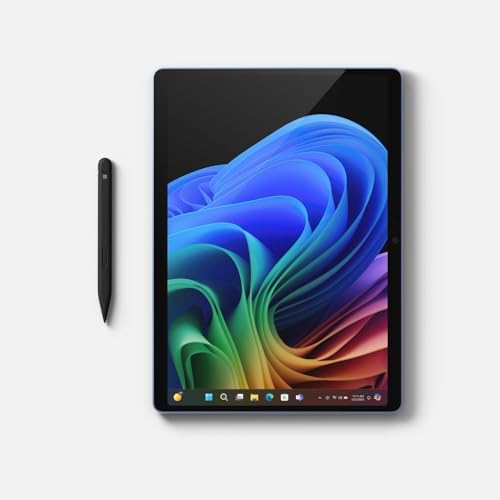 Microsoft Surface Pro 13 inch LCD PixelSense Flow Display Snapdragon X Plus 16GB RAM  512GB SSD Qualcomm Hexagon NPU Win 11 Home  Sapphire   Renewed 