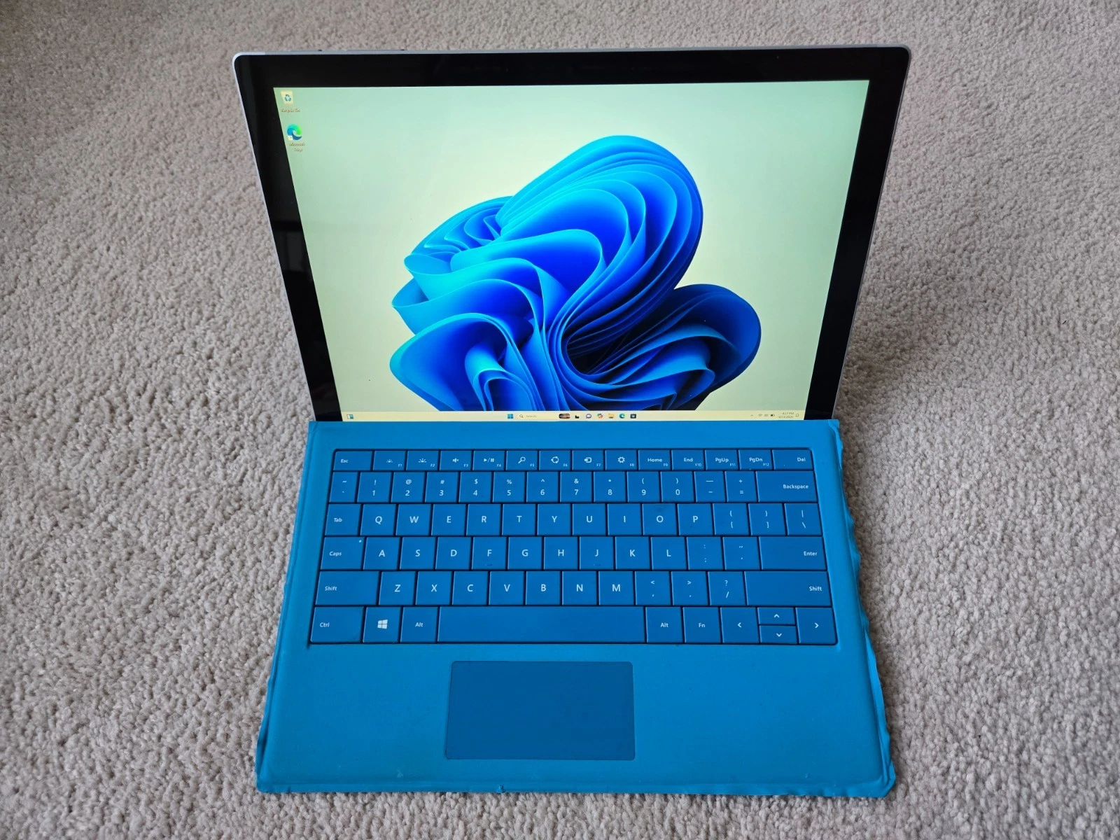 Microsoft Surface Pro7 1866 I5 1035G4 1 1GHz 8GB RAM 256GB SSD No Charger Win 11