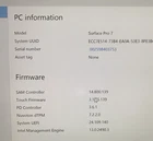 Microsoft Surface Pro 7 Intel Core i5 1035G4 1 10GHz 8GB RAM 256GB SSD W11P