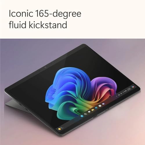 Microsoft Surface Pro 11 Copilot PC Bundle  13 2 8K Touchscreen Tablet with Black Pro Keyboard & Business Pen  Snapdragon X Plus  16GB RAM  512GB SSD  Win 11 Pro  Black