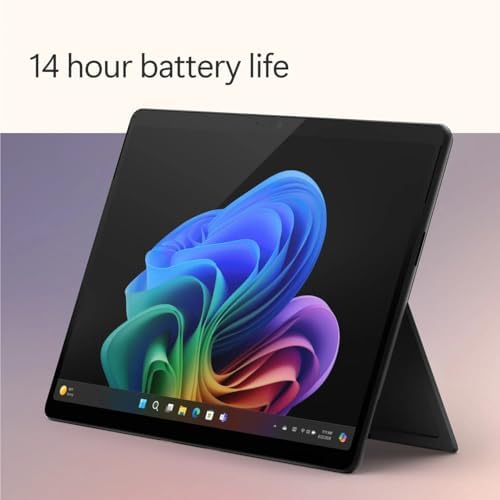 Microsoft Surface Pro 11 Copilot PC Bundle  13 2 8K Touchscreen Tablet with Black Pro Keyboard & Business Pen  Snapdragon X Plus  16GB RAM  512GB SSD  Win 11 Pro  Black