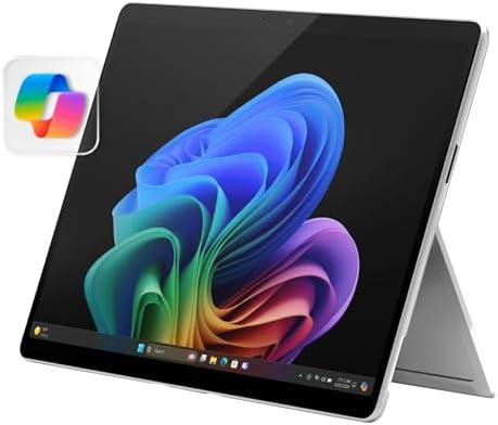 Microsoft Surface Pro 2 in 1 Laptop/Tablet  2024   Windows 11 Copilot  PC  13 Touchscreen Display  Snapdragon X Plus  10 Core   16GB RAM  512GB Storage  Platinum