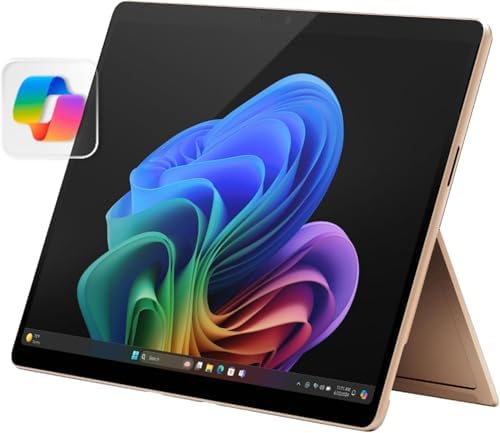 Microsoft Surface Pro 2 in 1 Laptop/Tablet  2024   Windows 11 Copilot  PC  13 Touchscreen Display  Snapdragon X Plus  10 Core   16GB RAM  512GB Storage  Platinum