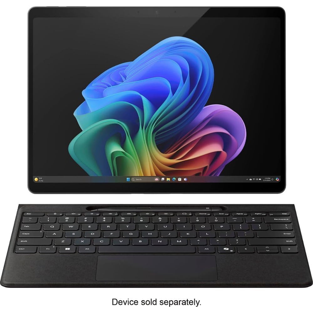 Microsoft Teclado Surface Pro Flex con Bolígrafo Delgado para Copilot  11  Edición  Negro