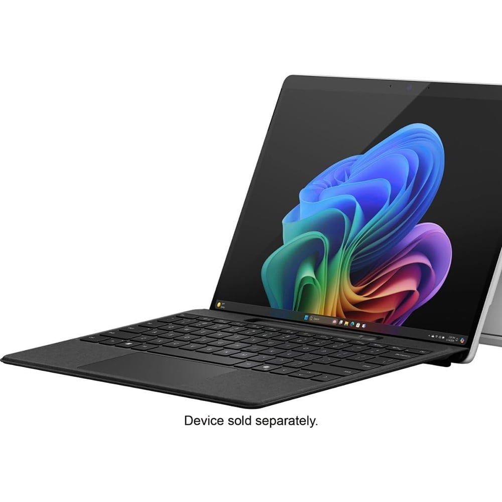 Microsoft Teclado Surface Pro Flex con Bolígrafo Delgado para Copilot  11  Edición  Negro