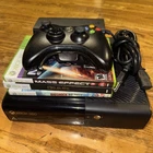Microsoft Xbox 360 E 4GB Console Gaming System Black 1538  Tested and Working