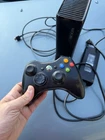 Microsoft Xbox 360 S 250GB Black Console 1 Controller All Cords
