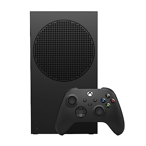 Microsoft Xbox Series S 1TB SSD Console Carbon Black   Includes Xbox Wireless Controller   Up to 120 frames per second   10GB RAM 1TB SSD   Experience high dynamic range   Xbox Velocity Architecture  Renewed 