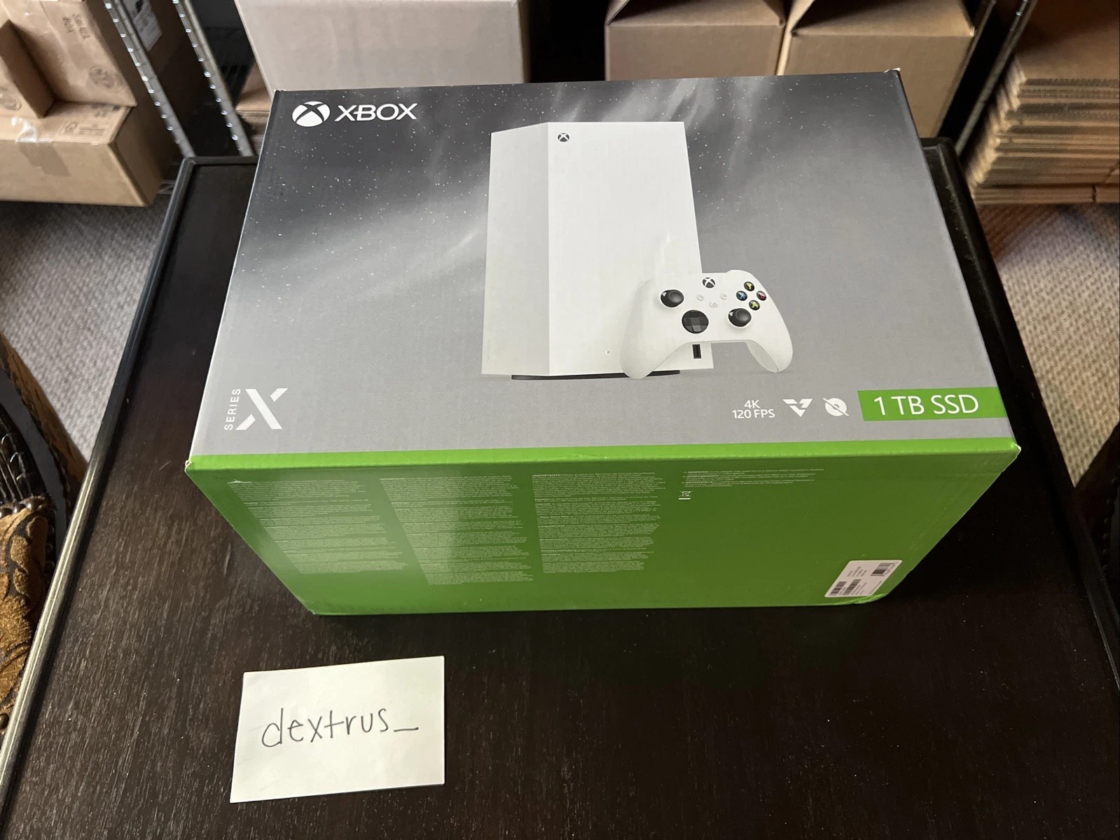 Microsoft Xbox Series X 1TB SSD Digital Console   No disc   NEW/Unopened   White