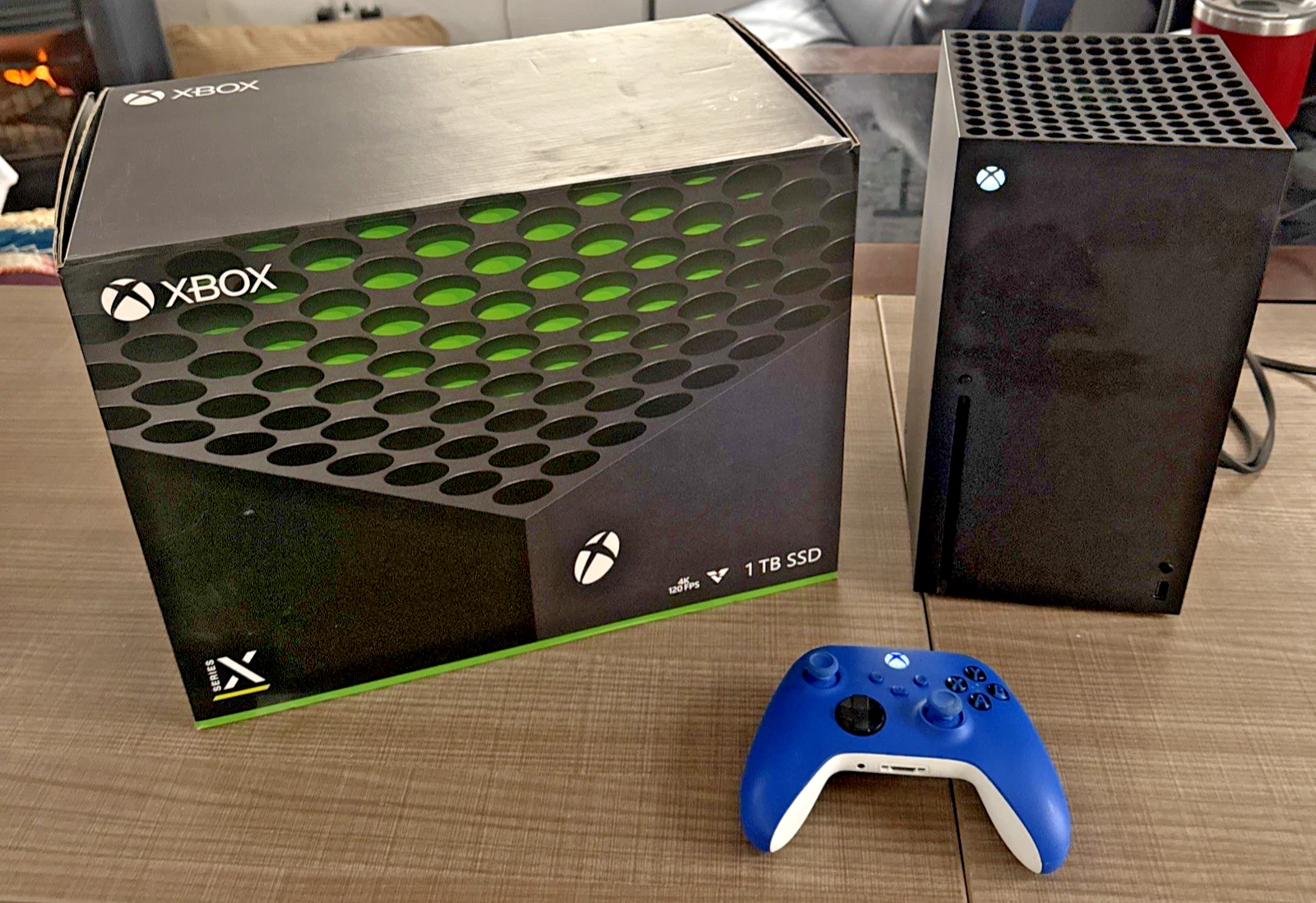 Microsoft Xbox Series X 1TB Console  Used   Original Box w/Original Controller