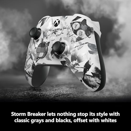 Microsoft Xbox Wireless Controller Storm Breaker Special Edition   Wireless & Bluetooth Connectivity   New Hybrid D Pad   New Share Button   Featuring Textured Grip