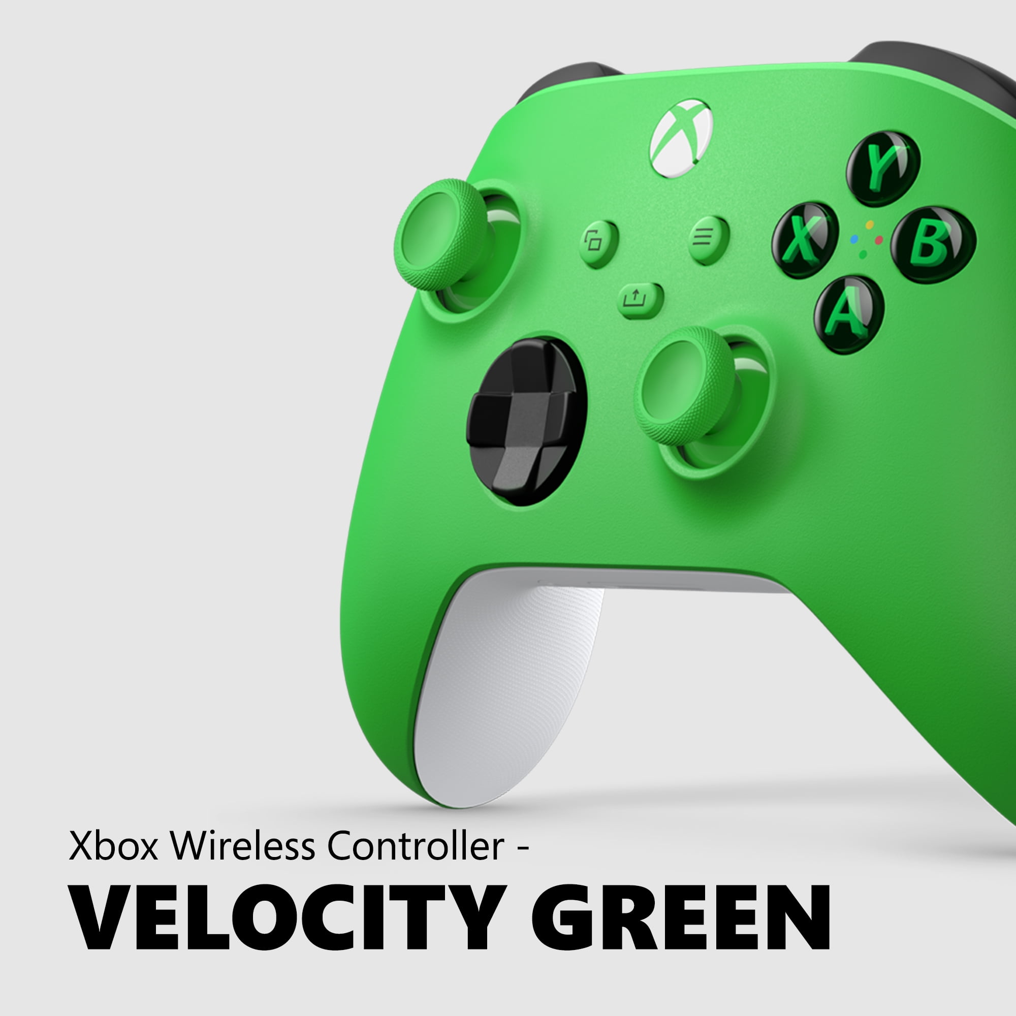 Microsoft Xbox Wireless Controller   Velocity Green   for Xbox Series X S  Xbox One  PCs  and Cloud Enabled Devices