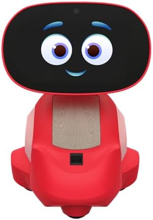 Miko 3 AI Robot for Kids   Smart Educational & STEAM Learning Robot with Interactive Apps  Games  Stories & Activities for Girls & Boys Ages 5 10   Red