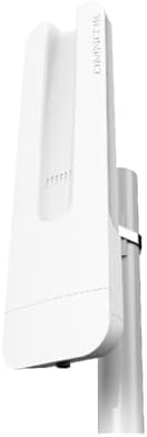 Mikrotik OmniTik 5 PoE ac RBOmniTikPG 5HacD 5GHz Access Point with 5 Gigabit Ports and 2 Integrated 7 5dBi 5GHz Omni Antennas