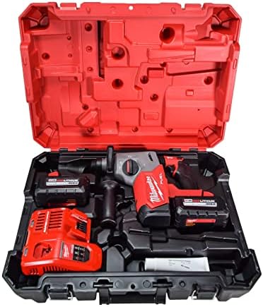 Milwaukee 2912 22 M18 FUEL Brushless Lithium Ion 1 in  Cordless SDS Plus Rotary Hammer Kit  6 Ah 