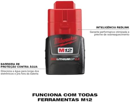 Milwaukee 48 11 2420 M12 REDLITHIUM 2 0 Compact Battery Pack  1 Pack 