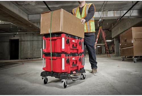 Milwaukee Electric Tool 48 22 8425 Pack out  Large Tool Box  Red