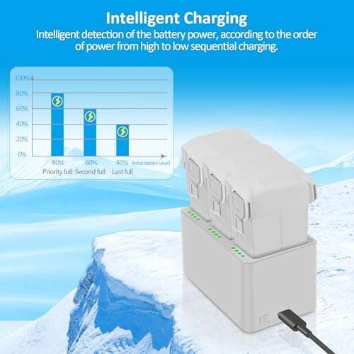 Mini 3 Series Intelligent Flight Battery Plus  2 Packs  with Bi Directional Charging Hub for DJI Mini 3/3 Pro/4 Pro